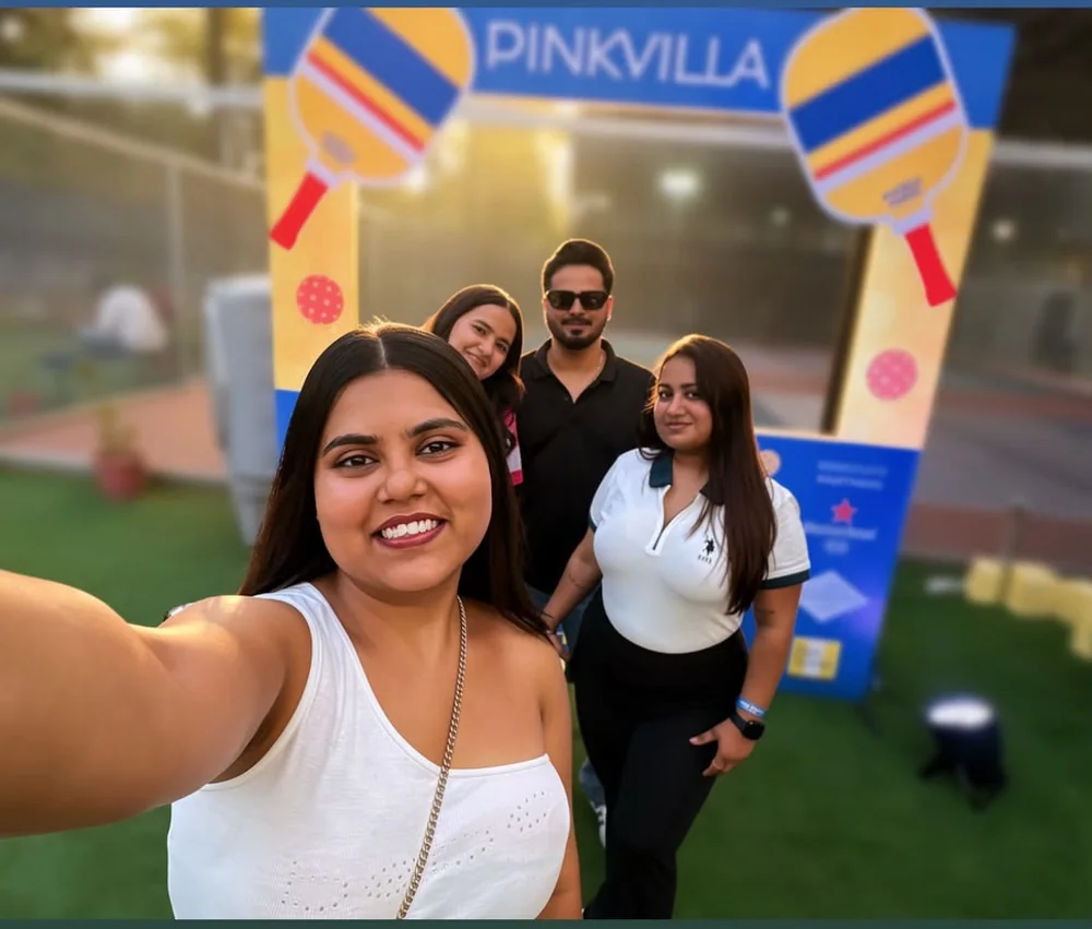 99Birds team on-ground at a Pinkvilla creator event